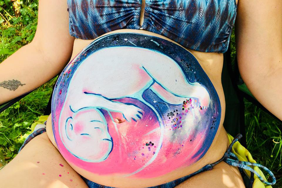 Painted Baby