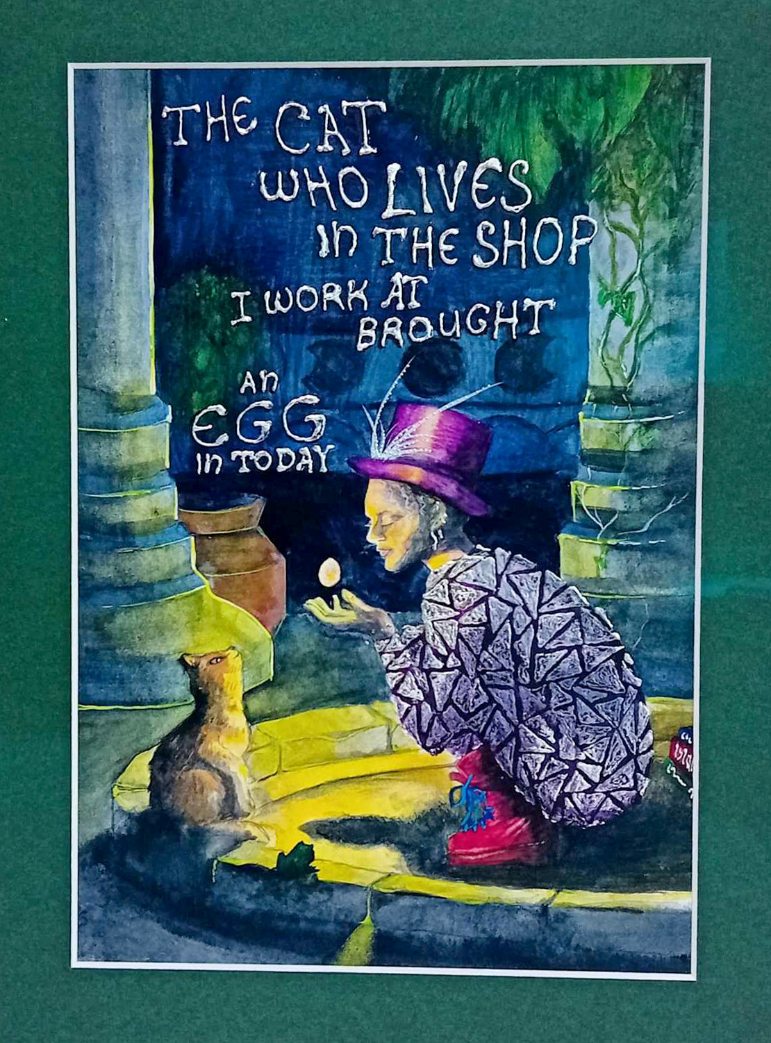 The Cat who lives at the shop I work at